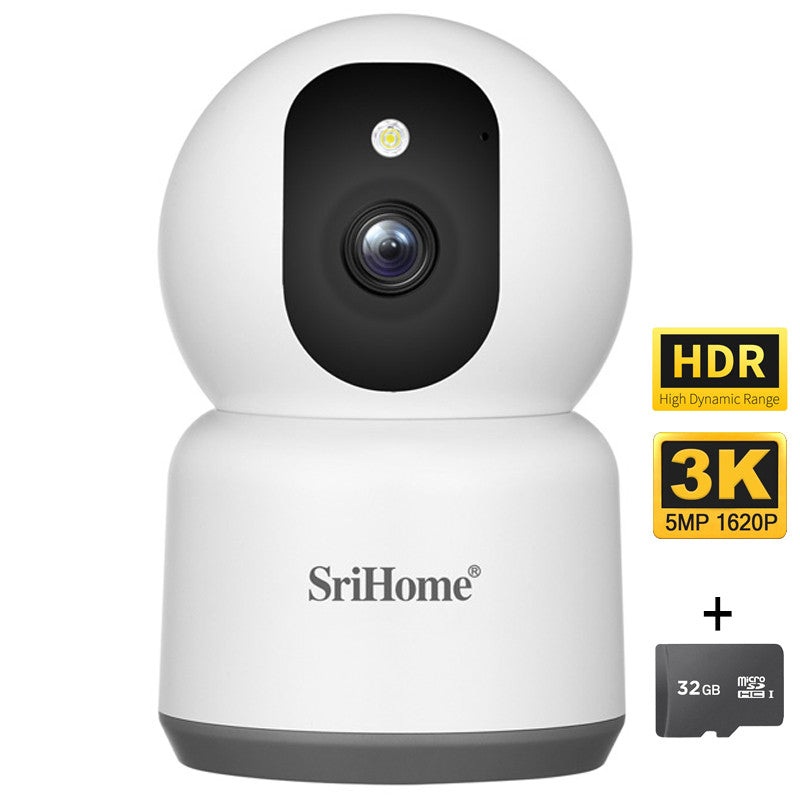 Camera De Supraveghere Video CCTV WIFI SriHome® SH038 PRO, Alb Camera De Supraveghere Video CCTV WIFI SriHome® SH038 PRO, Alb